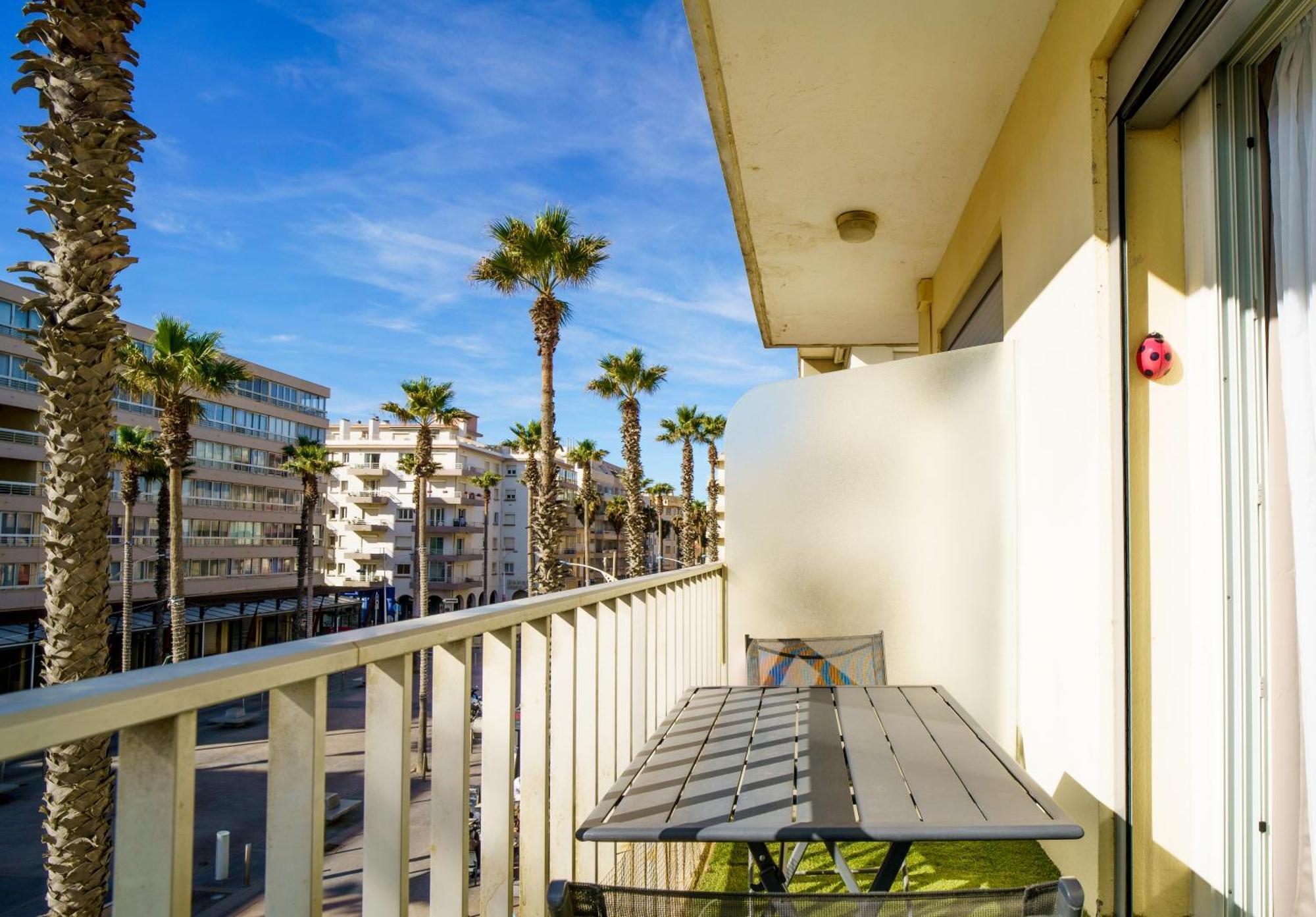 Appartement 20 Mts Plage, Pl Mediterranee, Vue Mer Parking Canet-en-Roussillon Exterior photo
